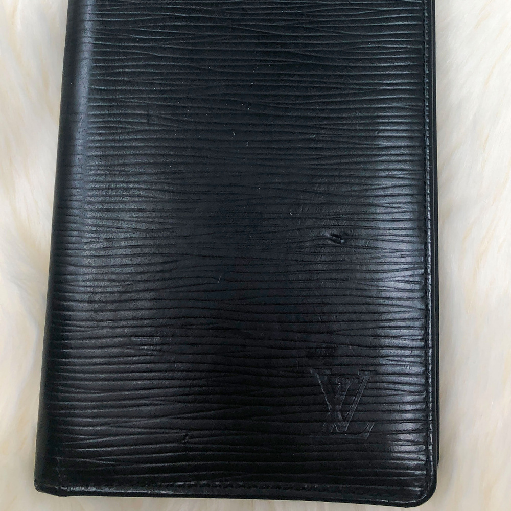 Louis Vuitton Black Epi Wallet